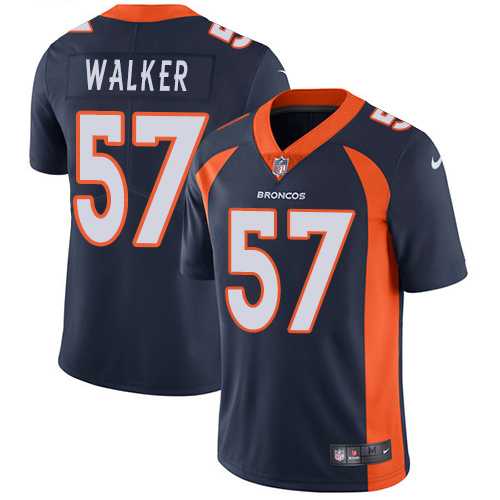 Nike Denver Broncos #57 Demarcus Walker Navy Blue Alternate NFL Vapor Untouchable Limited Jersey,We sell and wholesale Nike Denver Broncos #57 Demarcus Walker Navy Blue Alternate NFL Vapor Untouchable Limited Jersey on line form chian!